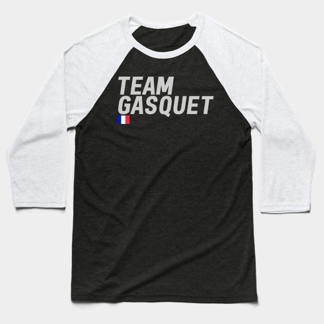 Team Richard Gasquet Baseball T-Shirt by mapreduce